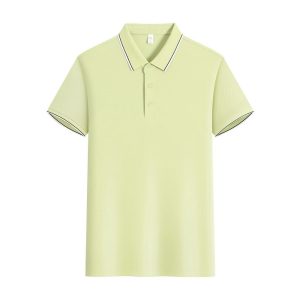 Mercerised Lyocell Colour-Block Polo