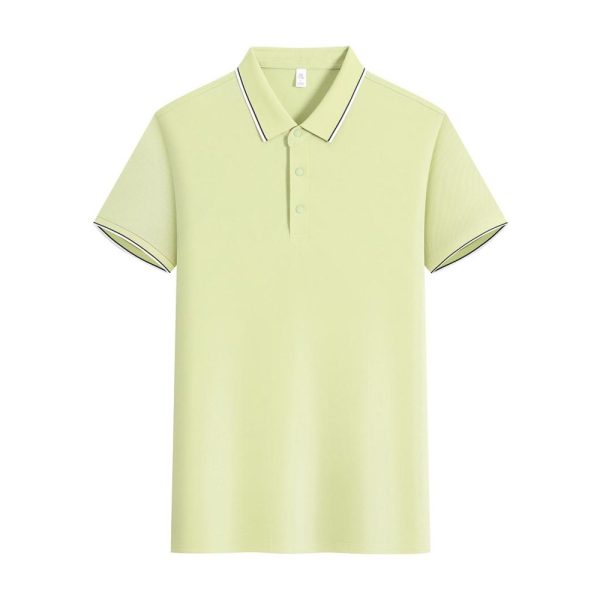 Mercerised Lyocell Colour-Block Polo