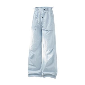 Straight-Leg Casual Trousers